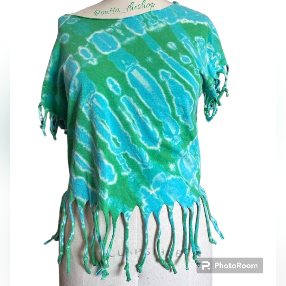 Off shoulder Tiedye crop top ( Sm/Med)